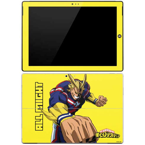 My Hero Academia All Might Season 5 Surface Pro 3 Skin